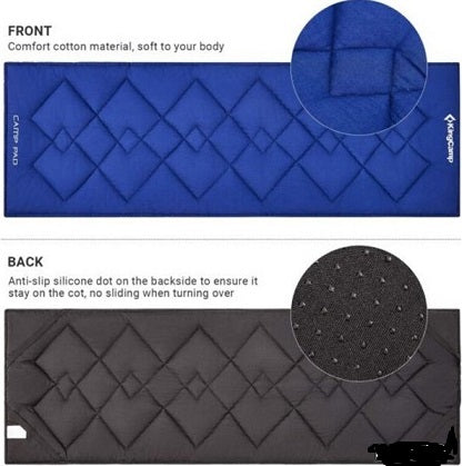 KingCamp  KM2003 Navy Camp Camp Pad L KM2003 Navy