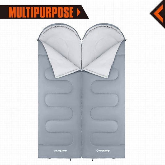 Kingcamp KS3121R Oasis 250 Sleeping Bag Grey
