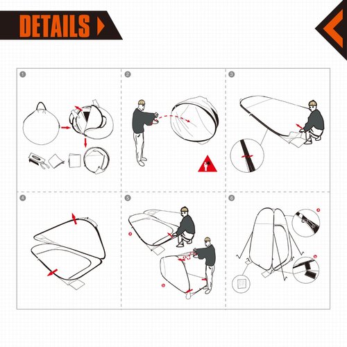 KingCamp Outdoor Portable Pop up Tent KT3015