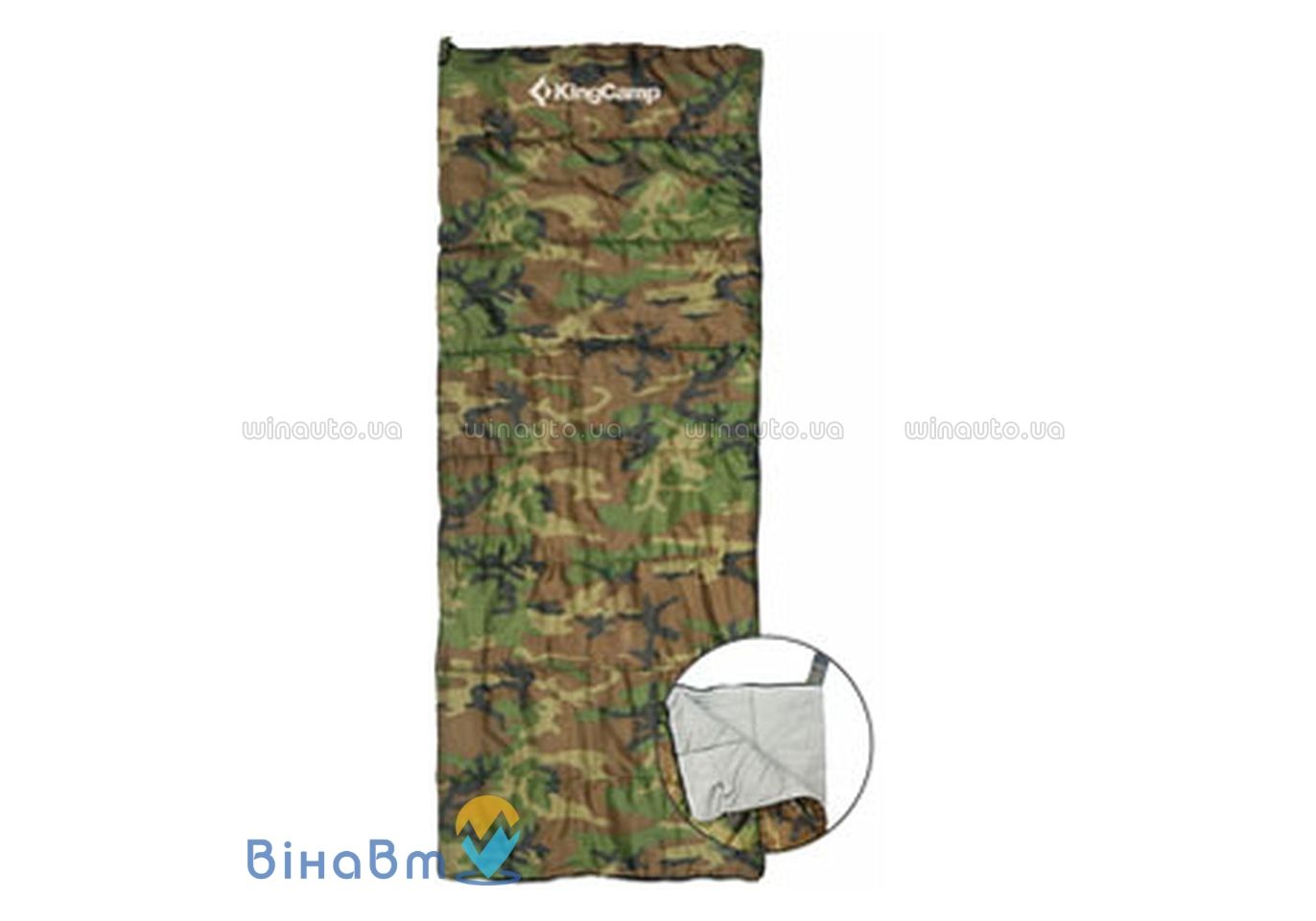 KingCamp KS3135 Army Man Camouflage Sleeping Bag