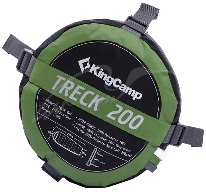 KingCamp KS3191R Treck 200 Sleeping Bag Green