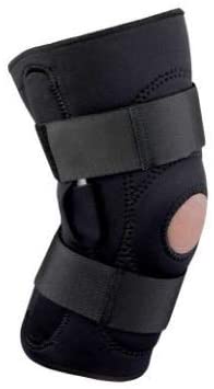Hinged knee medical support