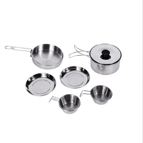 Kingcamp KP3914 Backpacker III Stainless Steel Cooking Pot Silver