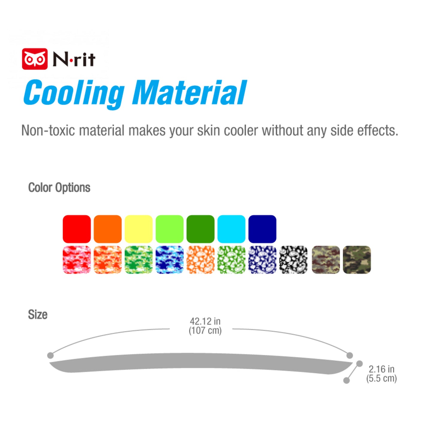 N rit Polars Ice scarf NSC303 White