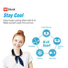 N rit Polars Ice scarf NSC303 White