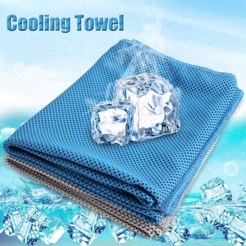 N Rit Ice Mate Cool Towel Single NSC325S BLUE