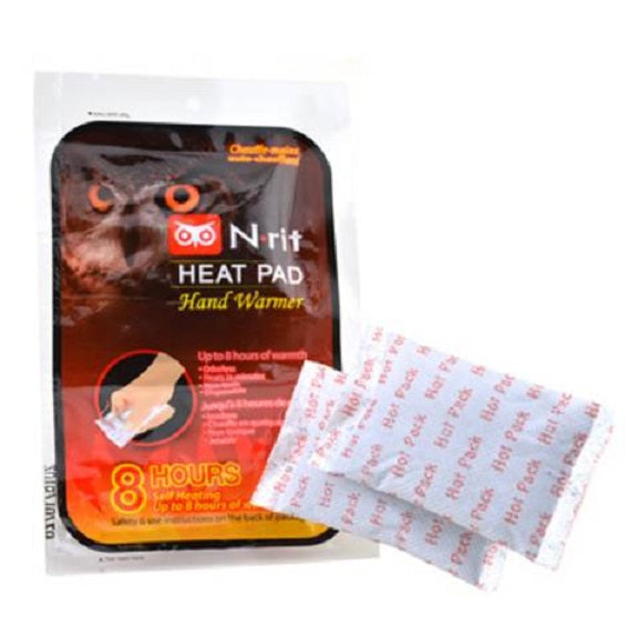 N Rit Hand Warmer 1 Pair White NSC106H