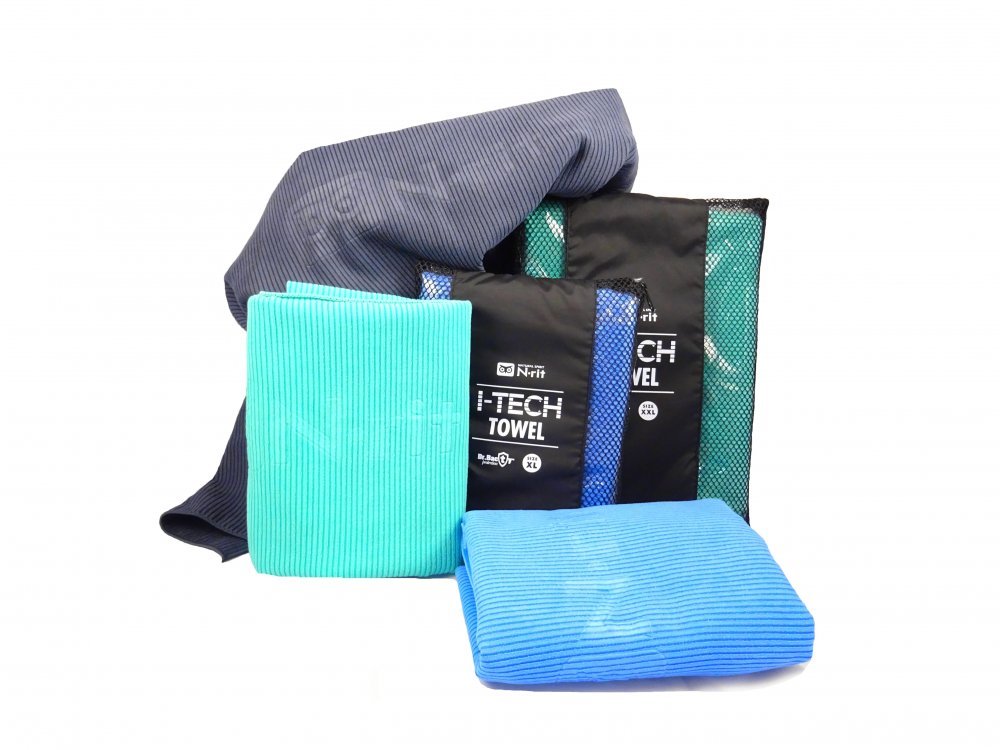 N rit I Tech Plain Towel Mint Blue NSC418XLMBLU