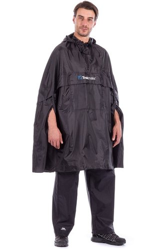 Trekmates TM-006293 Pak Poncho Unisex Black 0/S