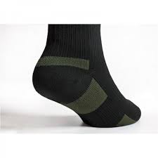 SealSkinz KE751 Trekking Sock Green Black