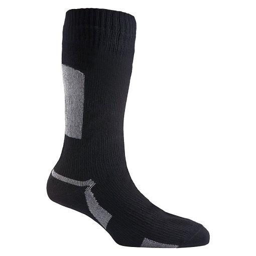 Sealskinz KE701 Thin Mid Socks with Hydrostop Black