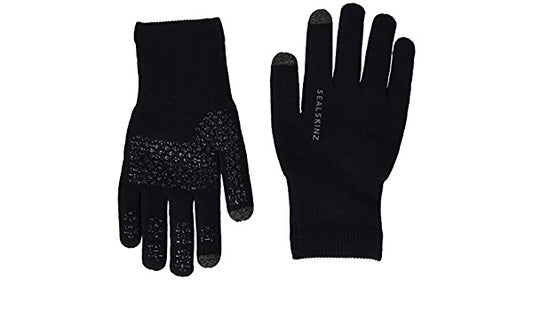 SealSkinz KJ75 Ultra Grip Waterproof glove Black