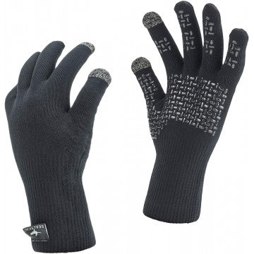 SealSkinz KJ75 Ultra Grip Waterproof glove Black
