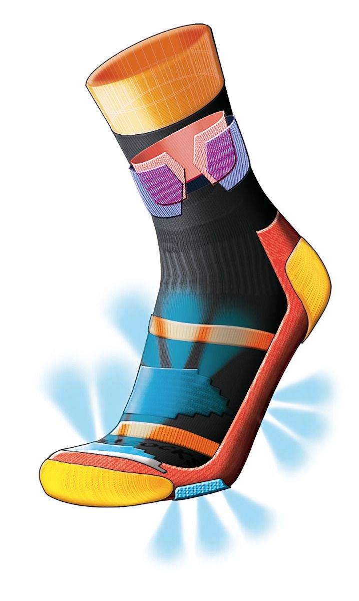 Rywan Socks 1498 Bi Climasocks Randonnée Courte
