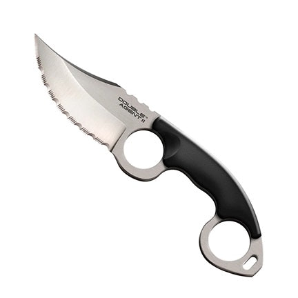 Cold Steel Knife Double agent II serrated edge