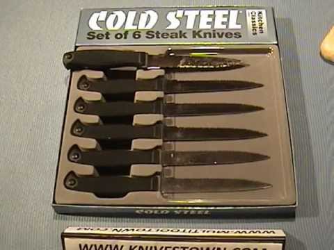 Cold Steel 59KS6Z Kitchen classic set of 6 streak knives