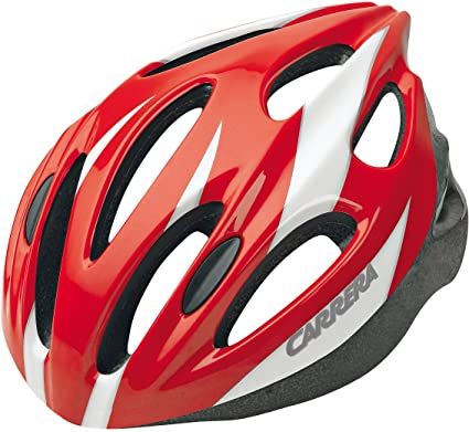Carrera Velo CT Helmet OFT Red White Shiny