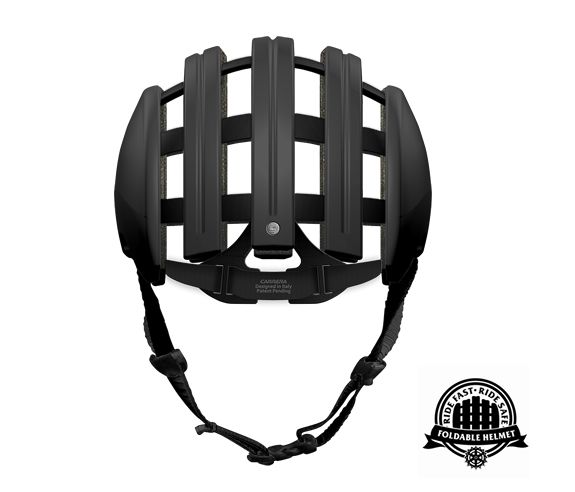 Carrera Foldable Helmat Black Shiny SM 55 58cm