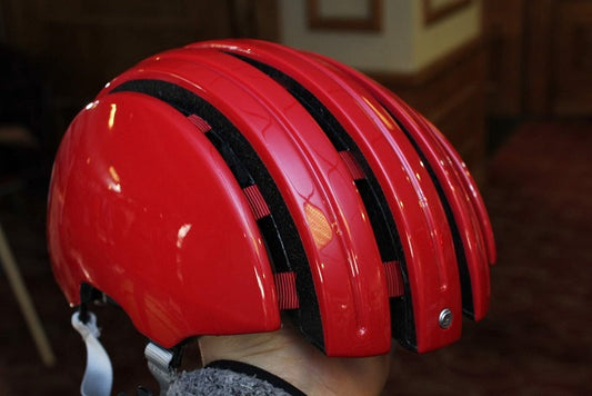 Carrera Foldable Helmet CPSC Red