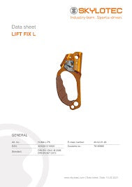 Skylotec H064LPK Ascender Jumar Left Hand Orange