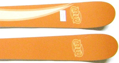 Mountain Wave Skis Plate Wake Up 170 Orange