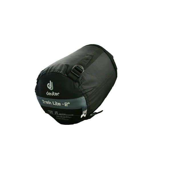 Deuter Trek lite Minus 2 Zip right sleeping bag Silver anthracite