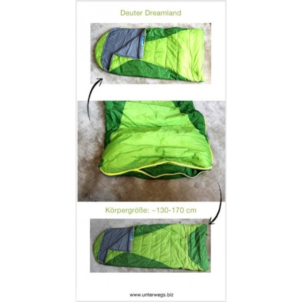 Deuter Dreamland sleeping bag Kiwi emerald