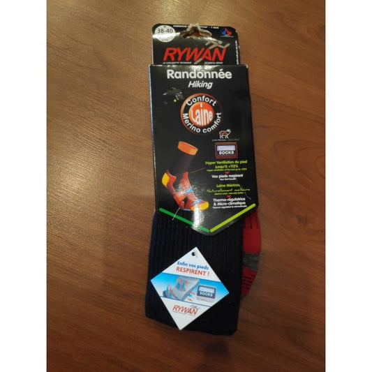 Rywan 1068 Socks Merino ClimaSocks Red/Blck/Grey