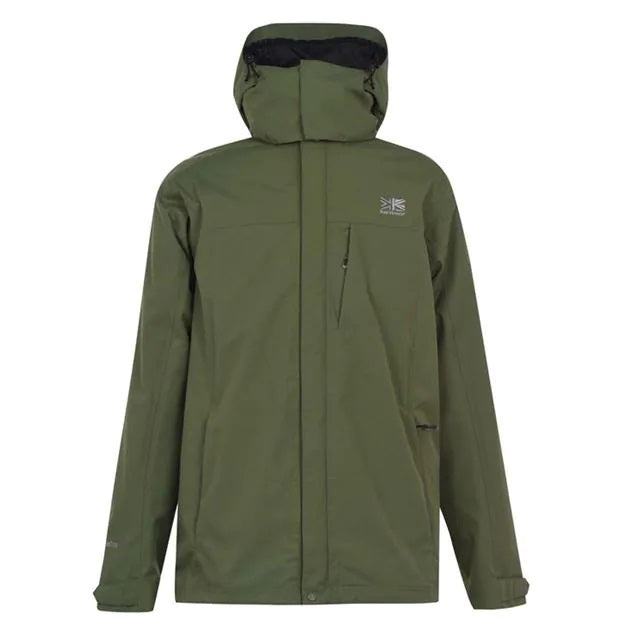 Karrimor 3 in 1 Jacket Mens Ink Green Charcoal