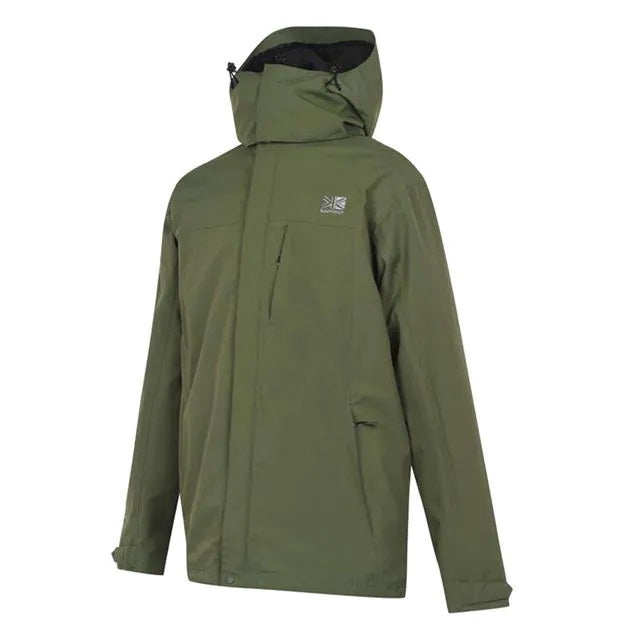 Karrimor 3 in 1 Jacket Mens Ink Green Charcoal