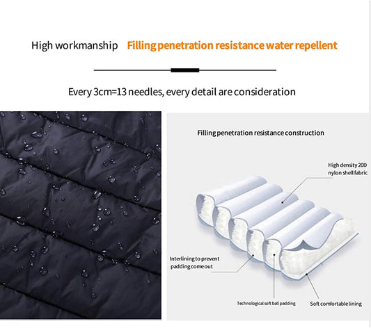 Karrimor duck down feather Gillet Sn Black