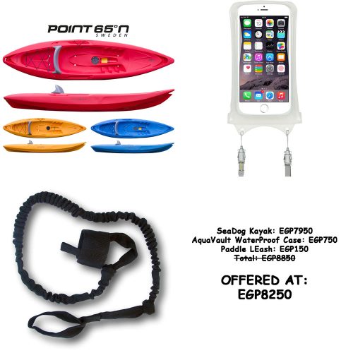 Point 65°N SWEDEN KAYAK SEADOG - Sit-on-top 10 Red