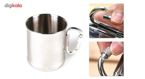 Kingcamp KA3675 Stainless Steel Mug Silver