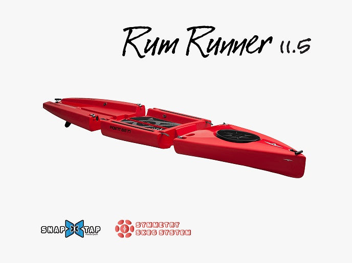 Point 65°N SWEDEN KAYAK Rum Runner 11.5 - Red