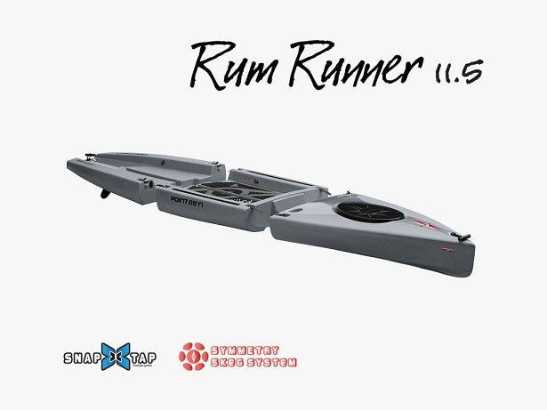 Point 65°N SWEDEN KAYAK Rum Runner 11.5 - Red