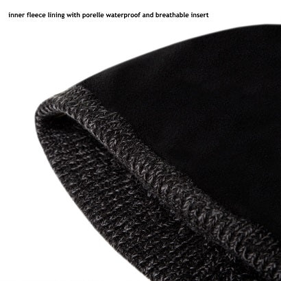 Trekmates Noah DRY Knit Waterproof Beanie Hat Black