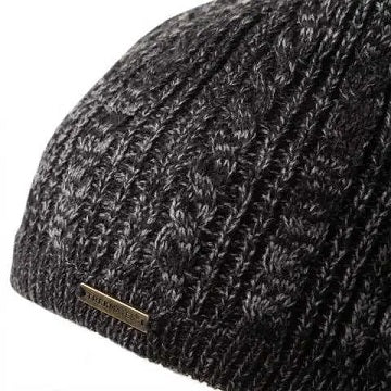 Trekmates Noah DRY Knit Waterproof Beanie Hat Black
