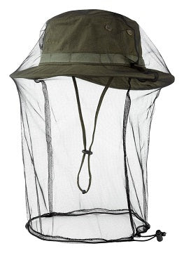 TREKMATES NEW JUNGLE HAT MOSQUITO NET WOODLAND GREEN