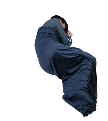Trekmates Polycotton Sleeping Bag Liner 80 230Cm Navy
