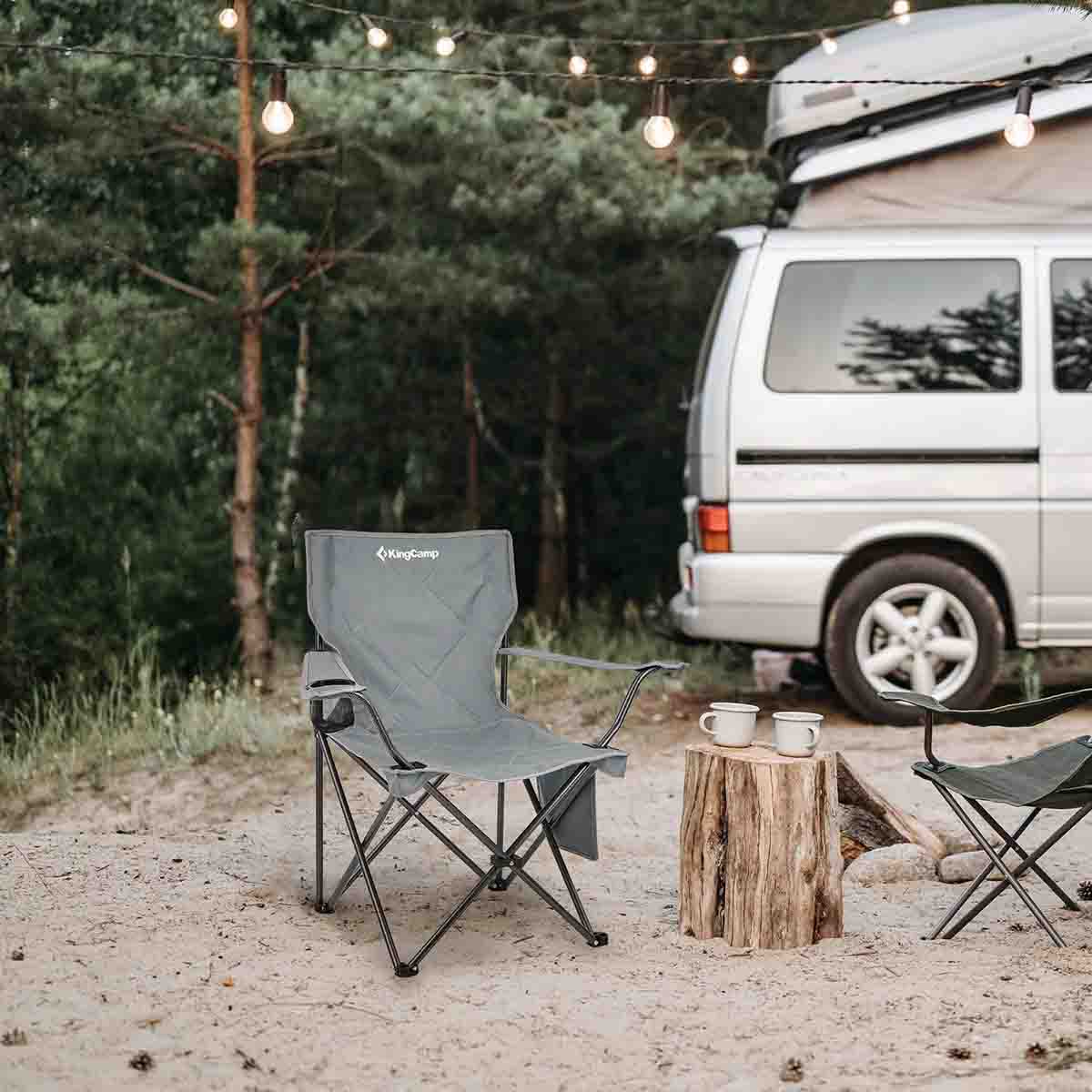 KingCamp KC2216 Lotus B10 Gray Chair