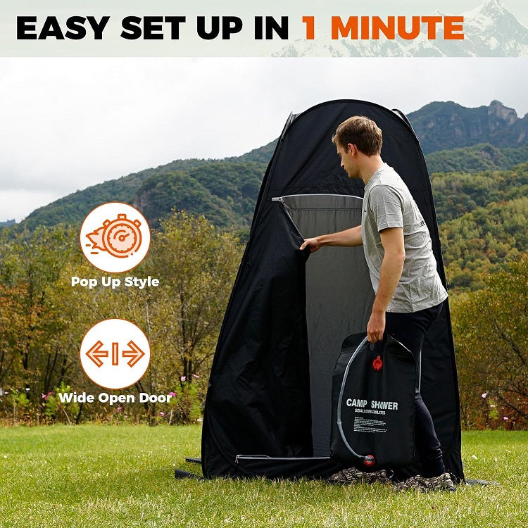 KINGCAMP KT4015 Genova MultiTent OUTDOOR PORTABLE POP UP TENT BLACK