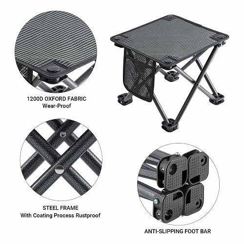KingCamp KC2137 Mini Folding Seat Blacktrips