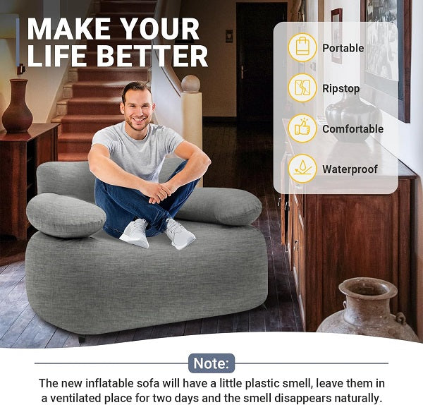 Kingcamp KE8248 Smashing 70 Single Inflatable Sofa Chair