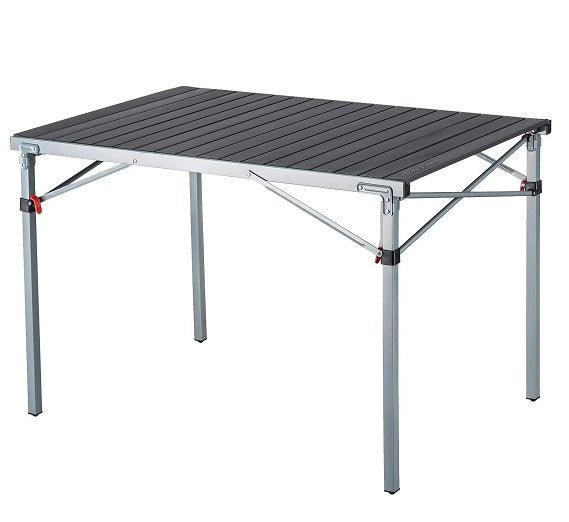 KingCamp KC3866 4 6 Person Aluminum Alloy Table Silver Black