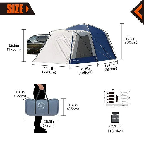KingCamp KT4083 MEILFI PLUS BLUE Beige