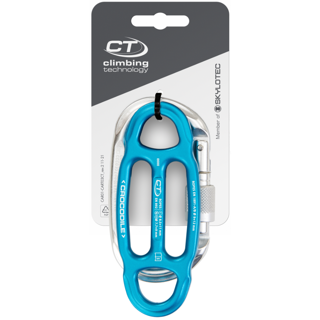 CLIMBING TECHNOLOGY CROCODILE KIT MULTIPURPOSE RAPPEL/BELAY DEVICE