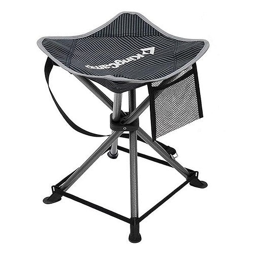 KingCamp KC2024 Lotus Camping folding stool BlackStrips