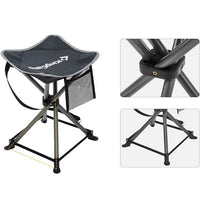 KingCamp KC2024 Lotus Camping folding stool BlackStrips