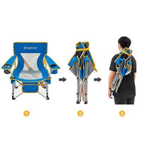 Kingcamp KC2135 Larch Beech Chair Blue