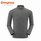 Kingcamp KWE559M MEN Zip Top Fleece Grey